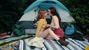 Fine lesbians turn camping trip in something memorable