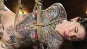 Brutal maledom kinks for tatooed Krysta Kaos