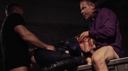 Hot redhead gets fitted with two big dicks in restless FFM