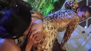 That sexy suit looks great but her ass looks even hotter