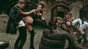 XXX Mad Max parody with one man and multiple thick sluts