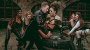 XXX Mad Max parody with one man and multiple thick sluts
