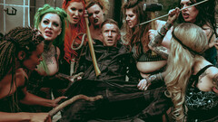XXX Mad Max parody with one man and multiple thick sluts