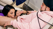 Tied up guy gets to screw horny Alexis Tae
