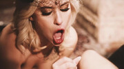 Skinny babe with small tits gets loudly fucked and soaked in jizz