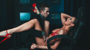 XXX action scene featuring Tina Kay and Matt Hughes