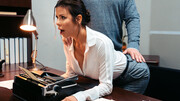 Manuel Ferrara having sex in the office with Alexis Fawx