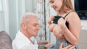 Busty Amalia Davis gets licked well in advance to fuck like a little whore