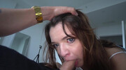Skilled mouth of a horny girl produces great results