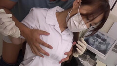 Busty Japanese dentist Yume Mizuki fucked by horny patient