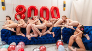A couple of popular female porn stars are celebrating