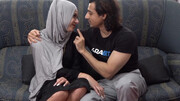 Arab wife is on the edge of cheating her hubby with a hot Indian male