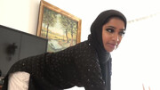 Muslim beauty craves cock in her mouth and sperm on lips