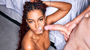 Tanned Latina beauty worships dick in complete perversions