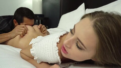 Stepdad has his sights on her tight teen vag