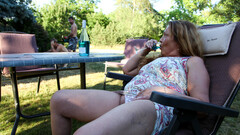 Busty mature tries DP sex with men younger than her