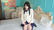 Sweet Japanese college girl wants to get rid of her uniform