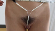 Skinny teen craves cock in the hairy muff after great blowjob