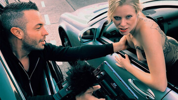 Insolent model gets filmed working the dick in supreme positions