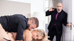 Maid gets sneaky and they all fuck pretty freaky