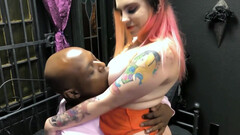 Damsel Doll has a titty-sucking BBC pleasure partner