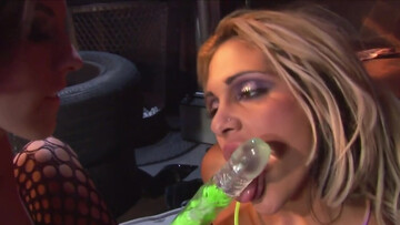 Carmel Moore and Tiffany Sweet fucking each other in HEAT