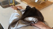 Stepdad is going to fuck her in the kitchen in POV