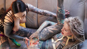 Inked lesbians share mesmerizing perversions in unique duo